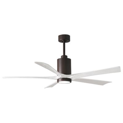 Atlas Fan Company Patricia 5-Blade LED Ceiling Fan - Color: Bronze - PA5-TB