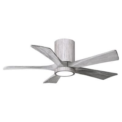 Atlas Fan Company Irene-HLK LED Flushmount 5 Blade Ceiling Fan - Color: Woo