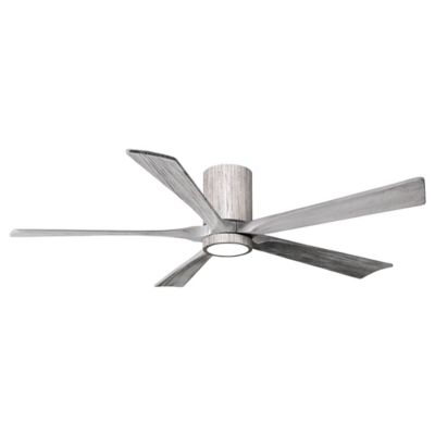 Atlas Fan Company Irene-HLK LED Flushmount 5 Blade Ceiling Fan - Color: Woo