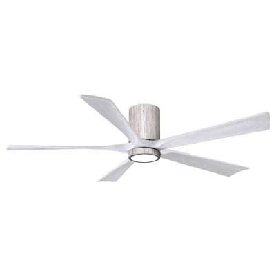 Atlas Fan Company Irene-HLK LED Flushmount 5 Blade Ceiling Fan - Color: Woo