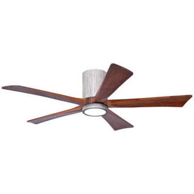 Atlas Fan Company Irene-HLK LED Flushmount 5 Blade Ceiling Fan - Color: Woo