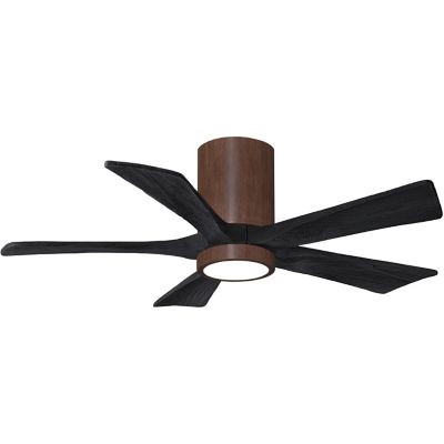 Atlas Fan Company Irene-HLK LED Flushmount 5 Blade Ceiling Fan - Color: Woo