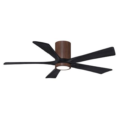 Atlas Fan Company Irene-HLK LED Flushmount 5 Blade Ceiling Fan - Color: Woo