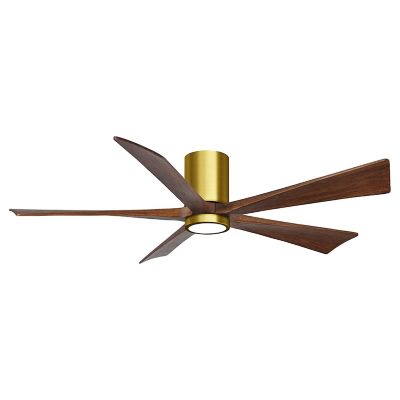 Atlas Fan Company Irene-HLK LED Flushmount 5 Blade Ceiling Fan - Color: Ant