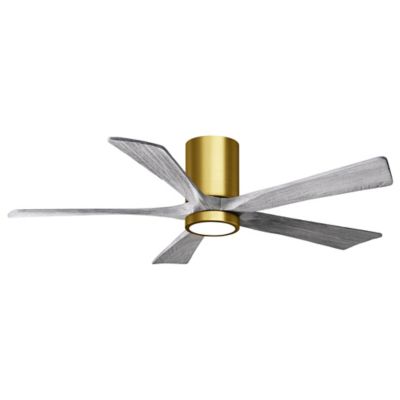 Atlas Fan Company Irene-HLK LED Flushmount 5 Blade Ceiling Fan - Color: Ant