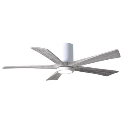 Atlas Fan Company Irene-HLK LED Flushmount 5 Blade Ceiling Fan - Color: Glo