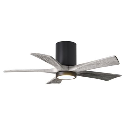 Atlas Fan Company Irene-HLK LED Flushmount 5 Blade Ceiling Fan - Color: Mat