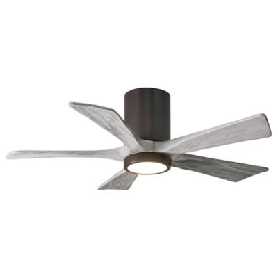 Atlas Fan Company Irene-HLK LED Flushmount 5 Blade Ceiling Fan - Color: Tex