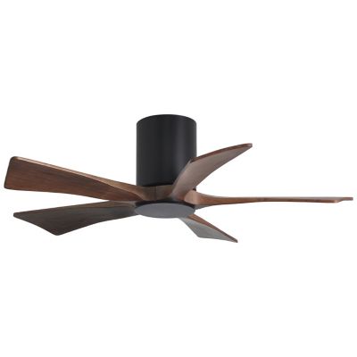 Atlas Fan Company Irene-HLK LED Flushmount 5 Blade Ceiling Fan - Color: Mat