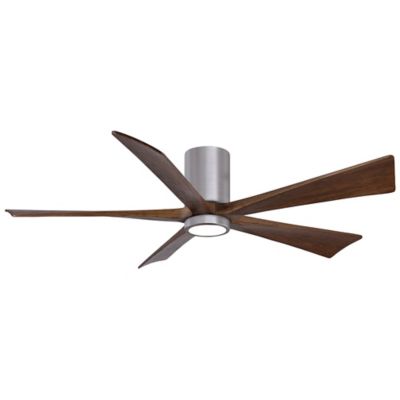 Atlas Fan Company Irene-HLK LED Flushmount 5 Blade Ceiling Fan - Color: Pol