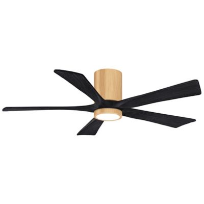 Atlas Fan Company Irene-HLK LED Flushmount 5 Blade Ceiling Fan - Color: Woo