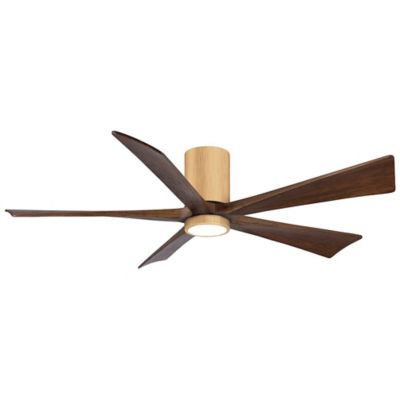 Atlas Fan Company Irene-HLK LED Flushmount 5 Blade Ceiling Fan - Color: Woo