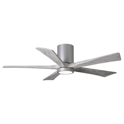 Atlas Fan Company Irene-HLK LED Flushmount 5 Blade Ceiling Fan - Color: Pol