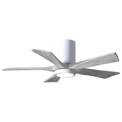 Atlas Fan Company Irene-HLK LED Flushmount 5 Blade Ceiling Fan - Color: Glo