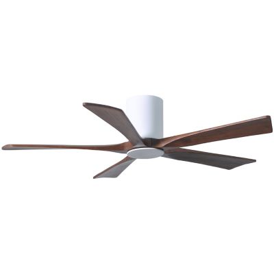 Atlas Fan Company Irene-HLK LED Flushmount 5 Blade Ceiling Fan - Color: Glo