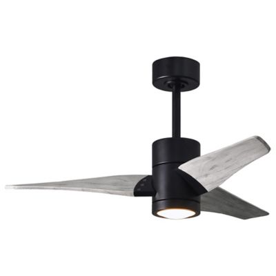 Super Janet Ceiling Fan By Atlas Fan Company Sj Wh Bw 42