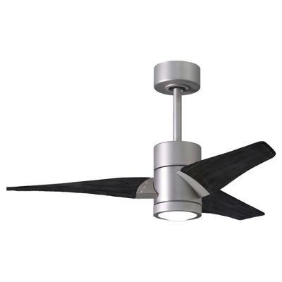 Atlas Fan Company Super Janet LED Ceiling Fan - Color: Metallics - Blade Co