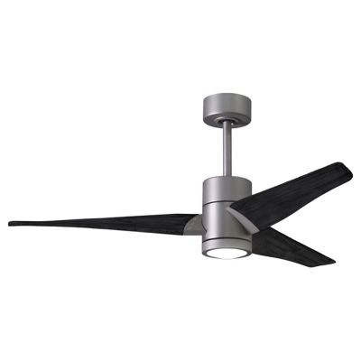 Atlas Fan Company Super Janet LED Ceiling Fan - Color: Metallics - Blade Co