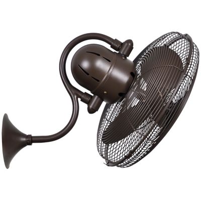 Atlas Fan Company Laura Wall Fan - Color: Gold - LL-TB