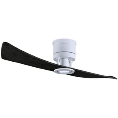 Atlas Fan Company Lindsay LED Ceiling Fan - Color: White - Blade Color: Mat