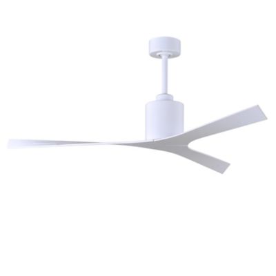 Atlas Fan Company Molly Ceiling Fan - Color: White - Blade Color: Gloss Whi