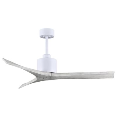 Atlas Fan Company Mollywood Ceiling Fan - Color: White - Blade Color: Barnw