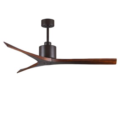 Atlas Fan Company Mollywood Ceiling Fan - Color: Bronze - Blade Color: Waln