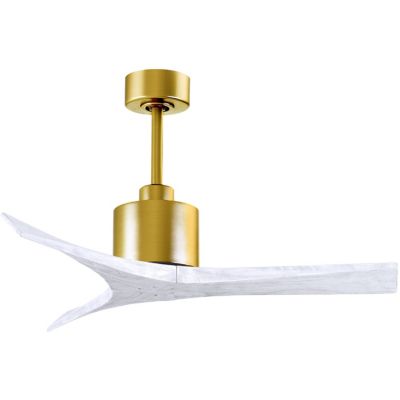 Atlas Fan Company Mollywood Ceiling Fan - Color: Brass - Blade Color: Matte