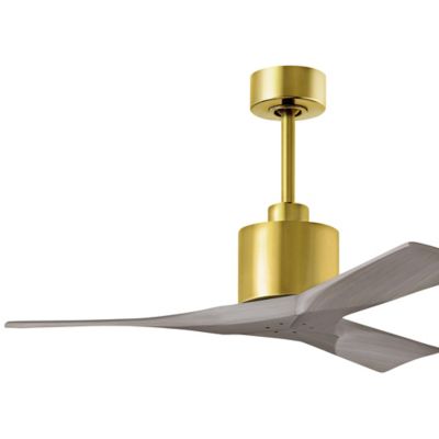 Atlas Fan Company Nan Ceiling Fan - Color: Grey - Blade Color: Gray Ash - N