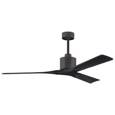 ATL2209412 Atlas Fan Company Nan Ceiling Fan - Color: Black - sku ATL2209412