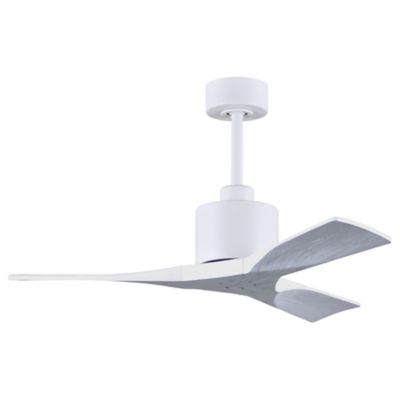 Atlas Fan Company Nan Ceiling Fan - Color: White - Blade Color: Matte White