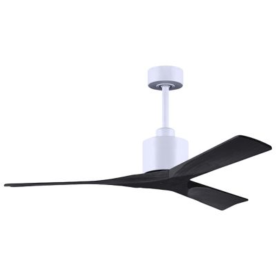 Atlas Fan Company Nan Ceiling Fan - Color: Black - Blade Color: Matte Black