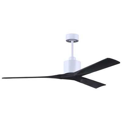 Atlas Fan Company Nan Ceiling Fan - Color: Black - Blade Color: Matte Black