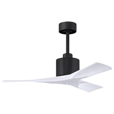 Atlas Fan Company Nan Ceiling Fan - Color: White - Blade Color: Matte White