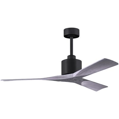 Atlas Fan Company Nan Ceiling Fan - Color: Grey - Blade Color: Barnwood Bla