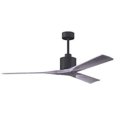 Atlas Fan Company Nan Ceiling Fan - Color: Grey - Blade Color: Barnwood Bla