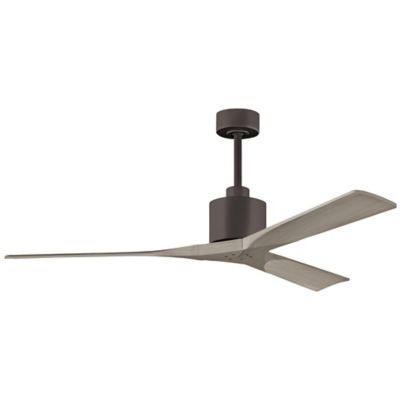 Atlas Fan Company Nan Ceiling Fan - Color: Grey - Blade Color: Gray Ash - N