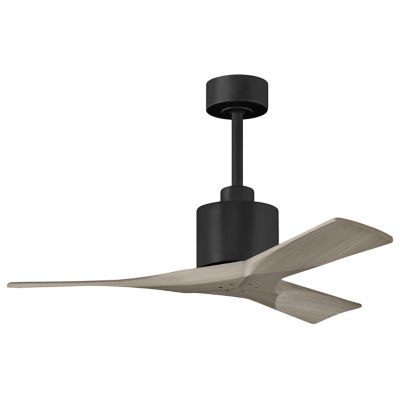 Atlas Fan Company Nan Ceiling Fan - Color: Grey - Blade Color: Gray Ash - N