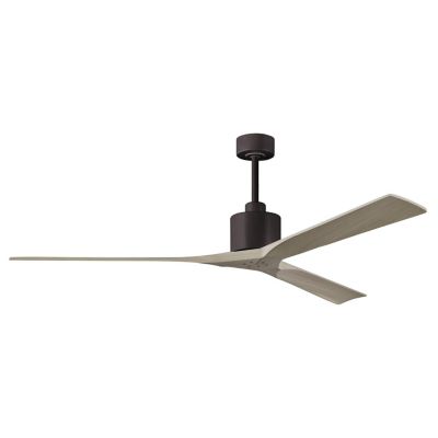 Atlas Fan Company Nan XL Ceiling Fan - Color: Grey - Blade Color: Gray Ash 