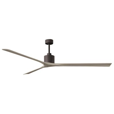 Atlas Fan Company Nan XL Ceiling Fan - Color: Grey - Blade Color: Gray Ash 