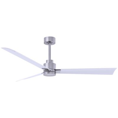 Atlas Fan Company Alessandra Ceiling Fan - Color: Silver - Blade Color: Mat