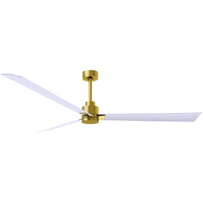 Atlas Fan Company Alessandra Ceiling Fan - Color: Gold - Blade Color: Matte