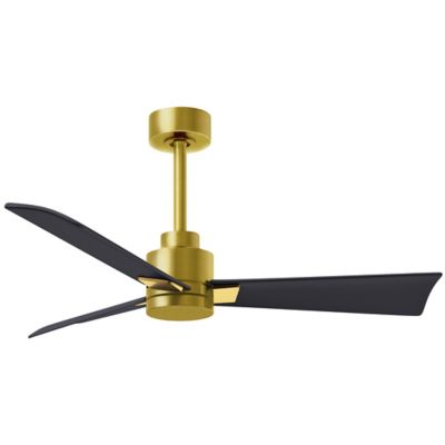 Atlas Fan Company Alessandra Ceiling Fan - Color: Gold - Blade Color: Matte