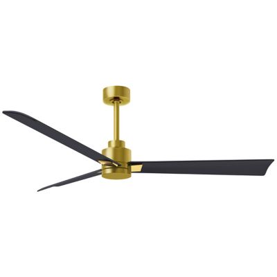 Atlas Fan Company Alessandra Ceiling Fan - Color: Gold - Blade Color: Matte