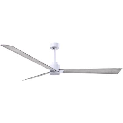 Atlas Fan Company Alessandra Ceiling Fan - Color: White - Blade Color: Barn