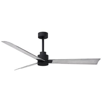 Atlas Fan Company Alessandra Ceiling Fan - Color: Black - Blade Color: Barn