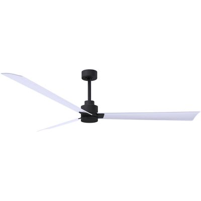 Atlas Fan Company Alessandra Ceiling Fan - Color: Black - Blade Color: Matt