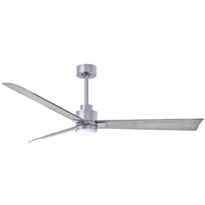 Atlas Fan Company Alessandra LED Ceiling Fan - Color: Silver - Blade Color: