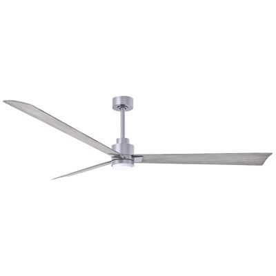 Atlas Fan Company Alessandra LED Ceiling Fan - Color: Silver - Blade Color: