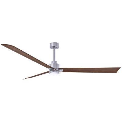 Atlas Fan Company Alessandra LED Ceiling Fan - Color: Silver - Blade Color: